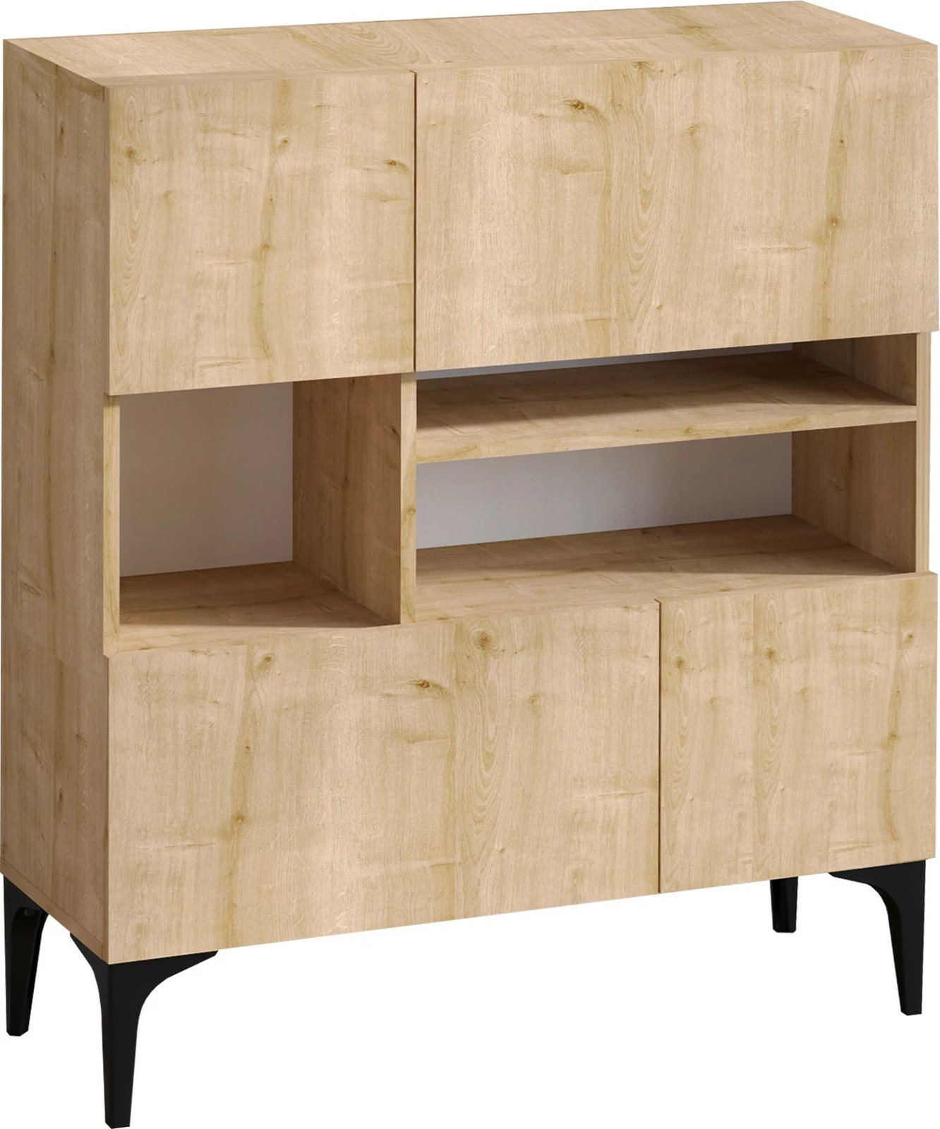 Konsol Krista, ngjyrë lisi safir, Hanah Home