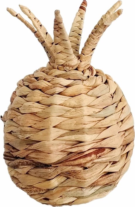 Dekor ananas Kea, kashtë deti, natyrale, 15x15x25cm Dekor ananas Kea, kashtë deti, natyrale, 15x15x25cm