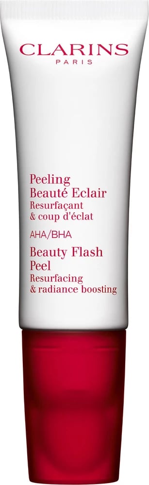 Peeling për fytyrë Clarins Beauty Flash Peel për femra, 50ml