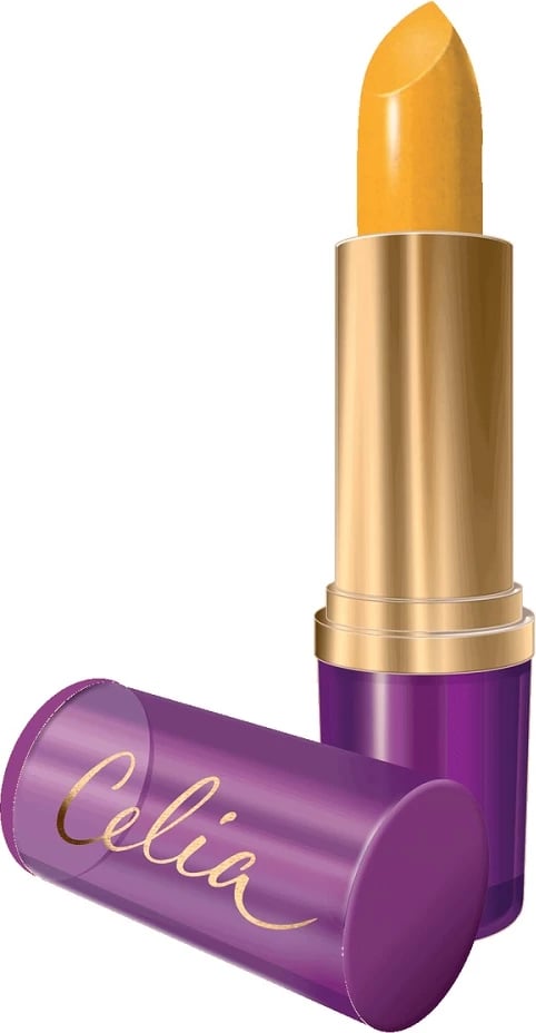 Balsam për buzë Celia Oxidizing Lip Balm 01 për femra e verdhë 4g