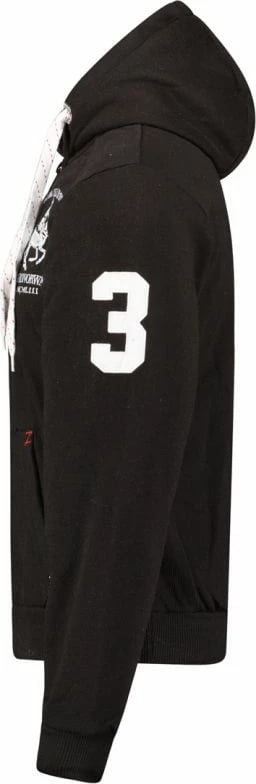 Duks me kapuç për meshkuj Geographical Norway, i zi