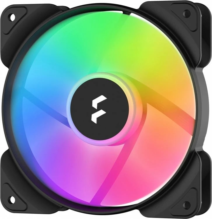 Ventilator për kasë Fractal Design Aspect 12 RGB PWM, 120 mm, kornizë e zezë