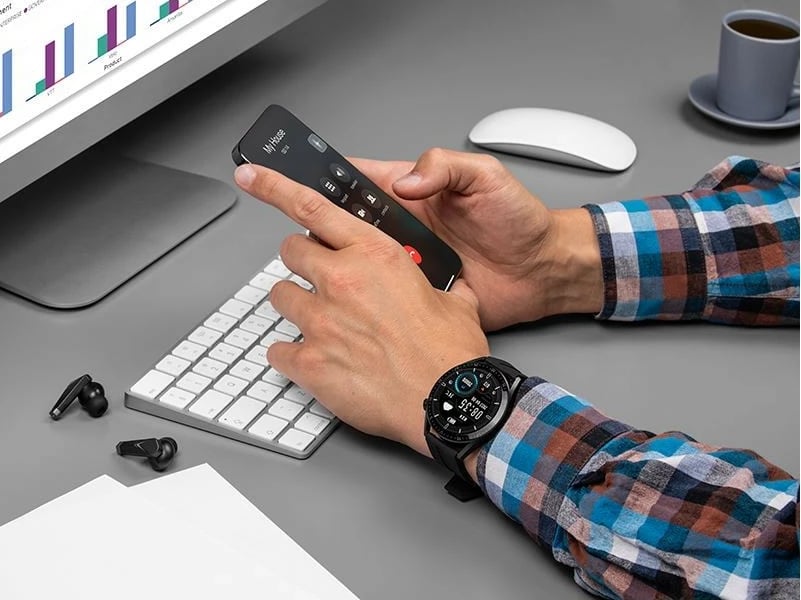 Smartwatch Tracer SM6 Opal, 1.28", Bluetooth, IP65, i zi