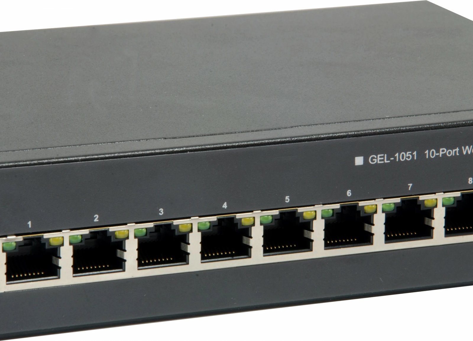 Switch LevelOne 10-Port Web Smart Gigabit PoE, 8 PoE Outputs, 2 x Gigabit SFP, 70W, i menaxhuar, Rack mounting