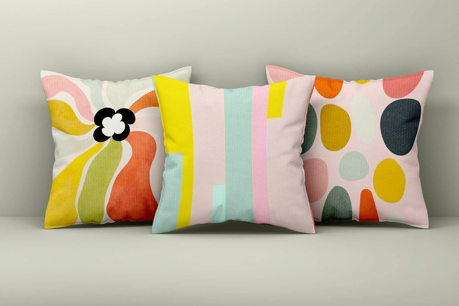 Set mbulesash jastëku (3 copë), dizajn Aberto, Asr_plw25 - 10