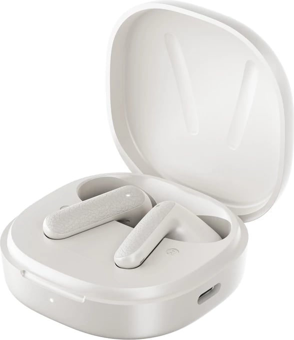 Kufje TWS, QCY, T41, Bluetooth 5.4 35h, Low Latency 68 ms, IPX4, të bardha