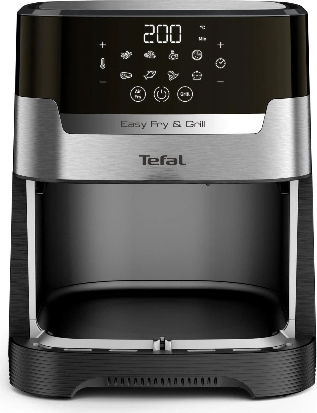 Fryer pa yndyrë Tefal EY505D15, 4.2L, 1400W, e zezë-argjendtë