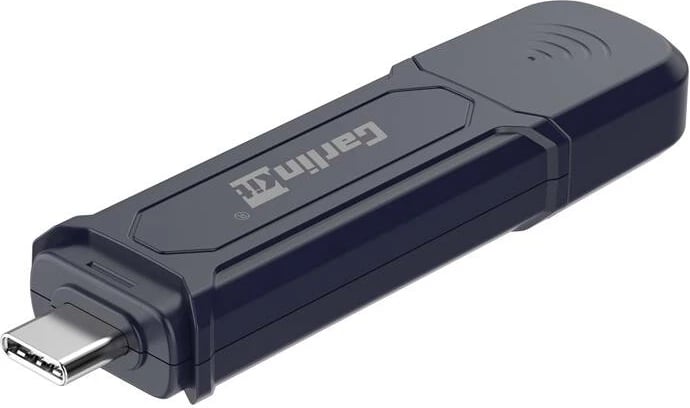 Adapter wireless Carlinkit MINI PRO për CarPlay/Android Auto, USB-C, Gri