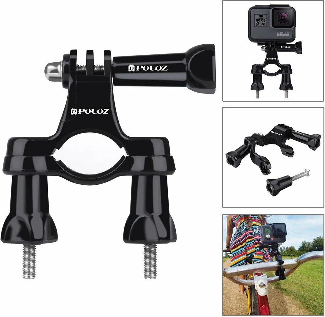 Set aksesorësh për kamera sportive Puluz PKT09, 53 copë, universal