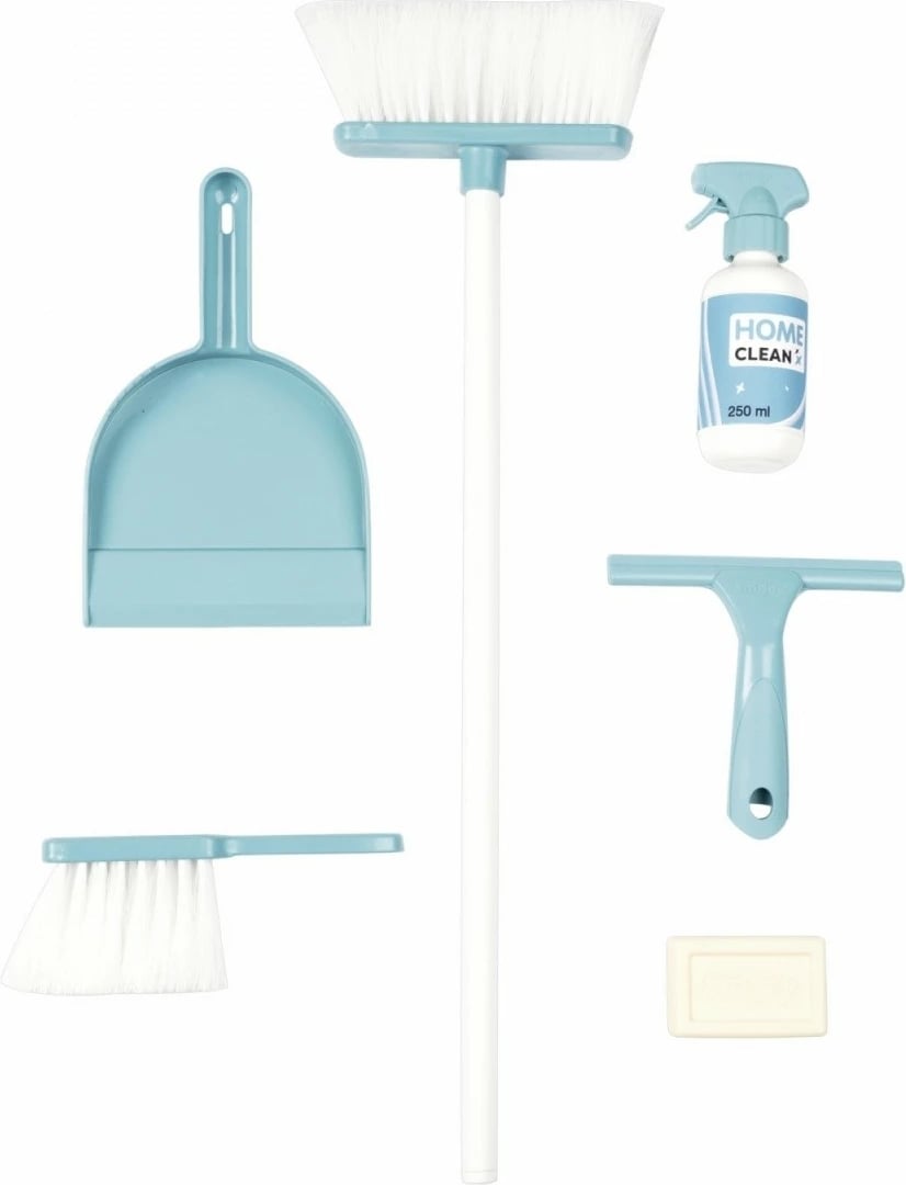 Set pastrimi lodër Smoby XL, plastikë, Mint/Bardhë, 6 pjesë