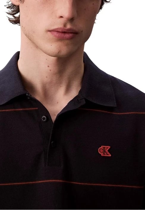 Polo për meshkuj Calvin Klein Jeans, kaltër