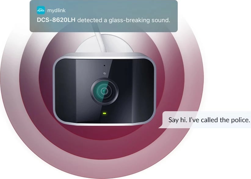 Kamerë sigurie D-Link DCS-8620LH, 2K QHD, IP, Wi-Fi/LAN, jashtë, bardhë