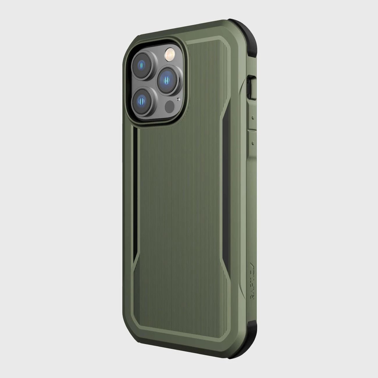 Mbështjellës Raptic X-Doria Fort Case për iPhone 14 Pro me MagSafe, i gjelbër