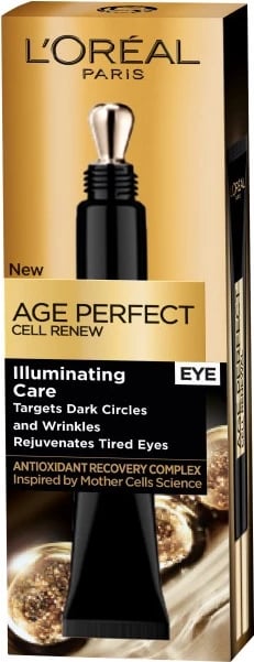 Krem për sy për femra L'Oreal Paris Age Perfect Cell Renew Brightening, 15ml