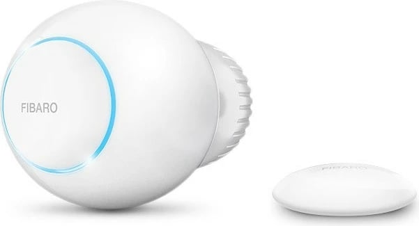 Termostat i mençur për radiator FIBARO The Heat Controller Starter Pack, Z-Wave, i bardhë