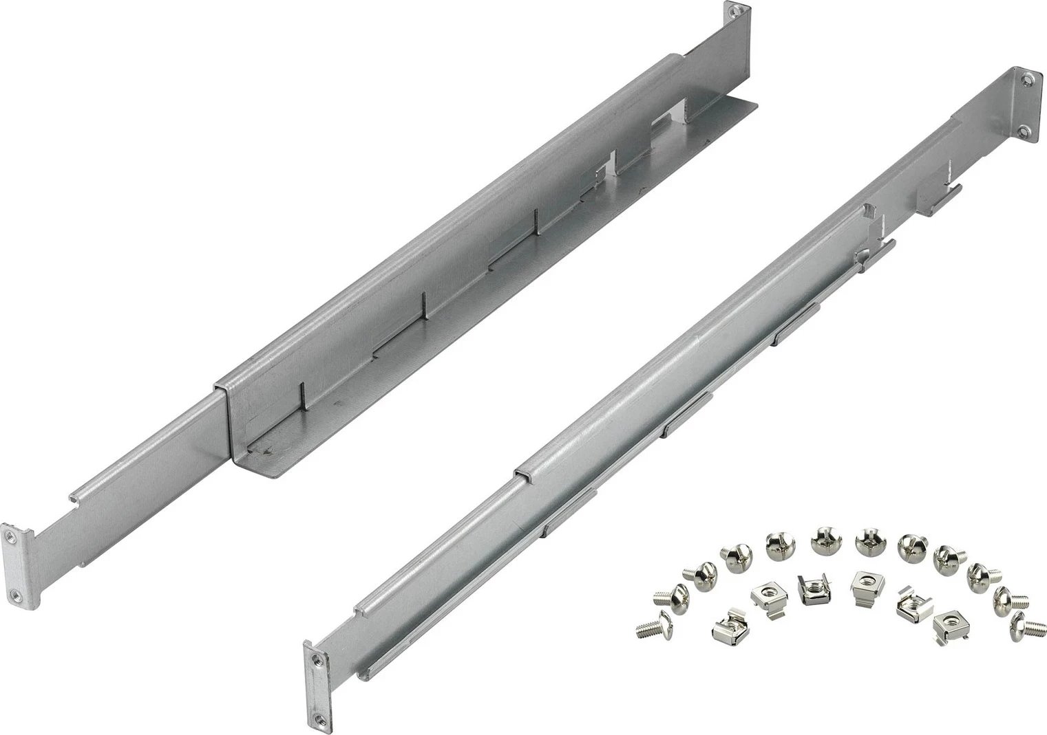 Aksesor rack PowerWalker 10120531, komplet shina, Argjendtë