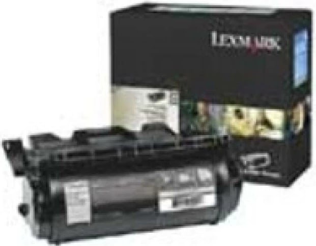 Toner Lexmark 64016HE kapacitet i lartë, rendiment 9,750–23,700 faqe, 1 copë, i zi