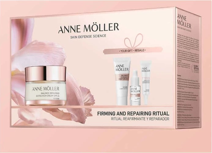 Set kremi për fytyrë Anne Möller Rosage Day Extra Rich Cream, 4 copë, 50ml