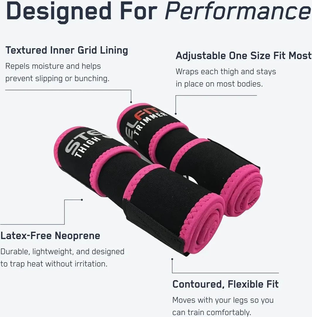 Rrip për djegie të yndyrës në kofshë - Adjustable Thigh Trimmers