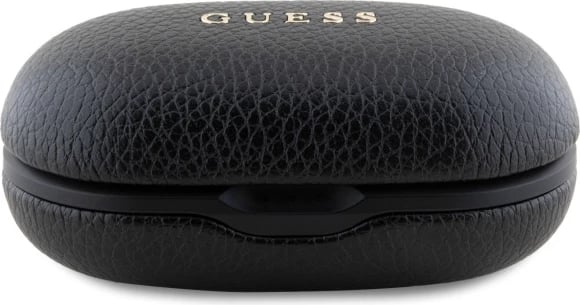 Kufje Guess GUTWSPGTSPSK TWS me dok stacion, Bluetooth 5.3, eko-lëkurë, e zeza Kufje Guess GUTWSPGTSPSK TWS me dok stacion, Bluetooth 5.3, eko-lëkurë, e zeza
