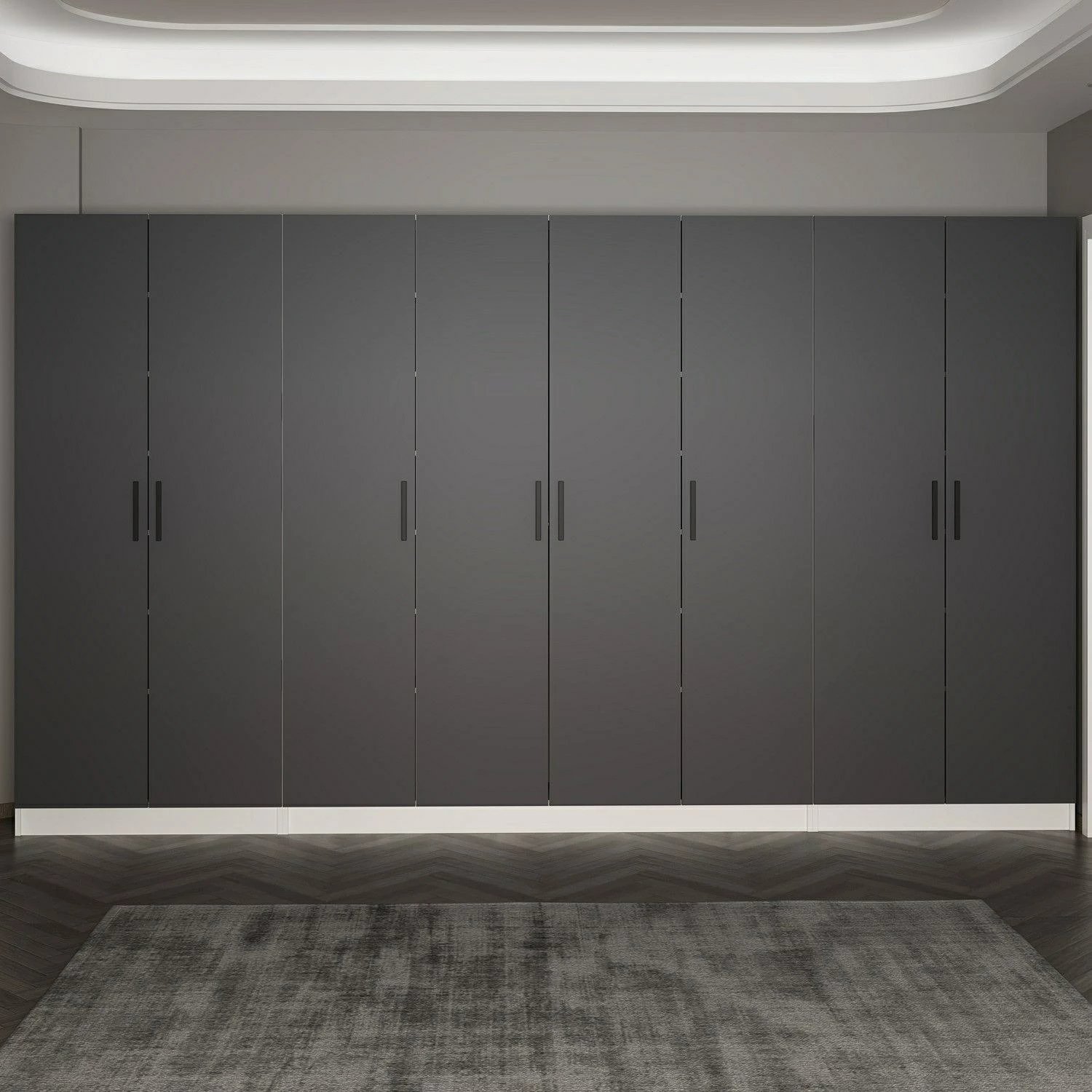 Stendë korridori Skye Decor, ngjyrë antracit, Noah - 8217