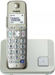 Telefon pa kabllo Panasonic KX-TGE210PDN, i bardhë