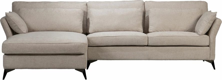 Kënd divani Parfait, kënd majtas, ngjyrë bezhë Legacy 15, 307x185x92