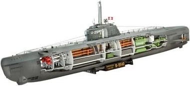 Model plastik Revell U-boat Type XXI, 1:144, 53.1 cm