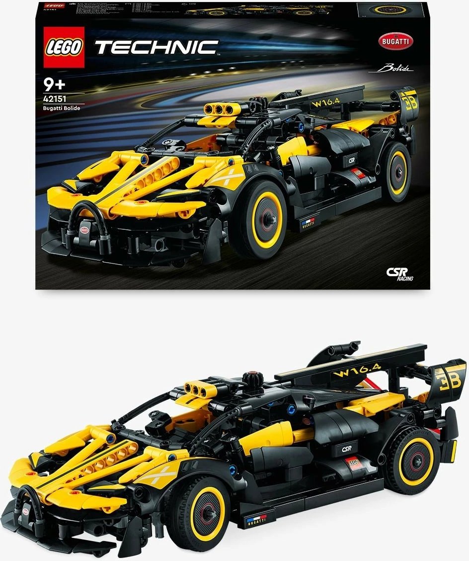 Set ndërtimi LEGO Technic Bugatti Bolide, 905 pjesë, plastikë, shumëngjyrësh Set ndërtimi LEGO Technic Bugatti Bolide, 905 pjesë, plastikë, shumëngjyrësh