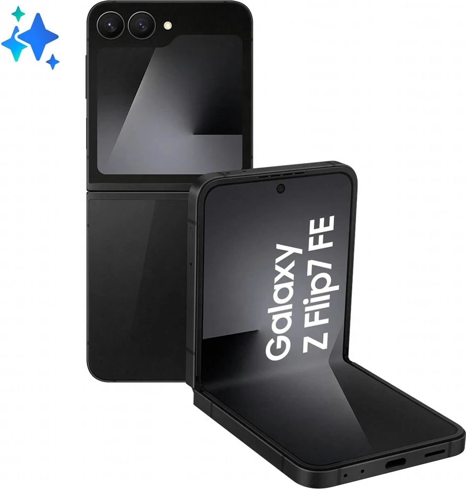 Celular Samsung Galaxy Z Flip7 FE, 6.7", 5G, 8 GB RAM, 256 GB, 4000 mAh, Zi