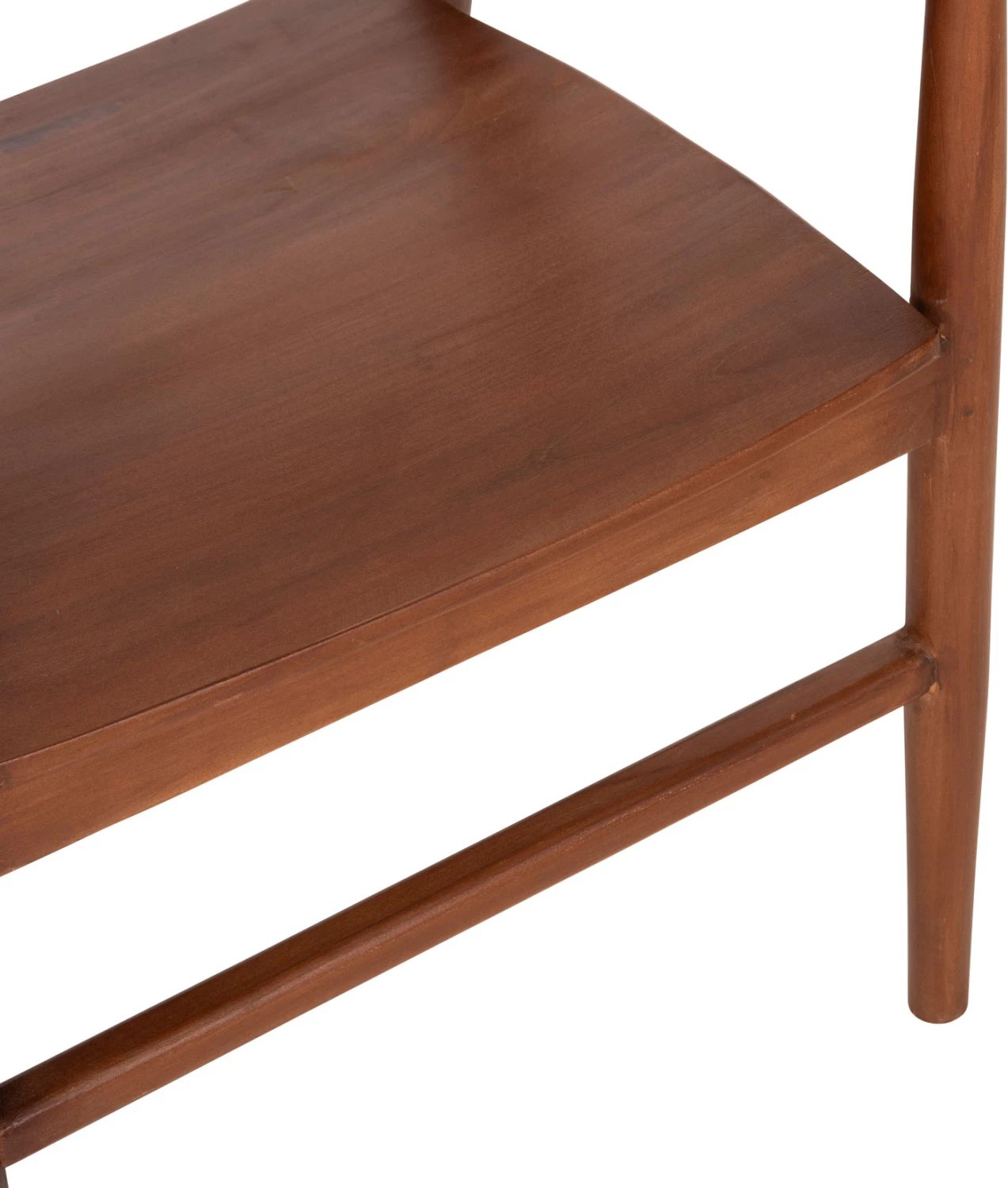 Karrige ngrënieje me krahë NIONI FH9476.01 dru TEAK ngjyrë arre 57x53x77H cm