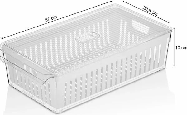 Set kuti për organizim (3 copë), Hermia, PZR-017, e bardhë