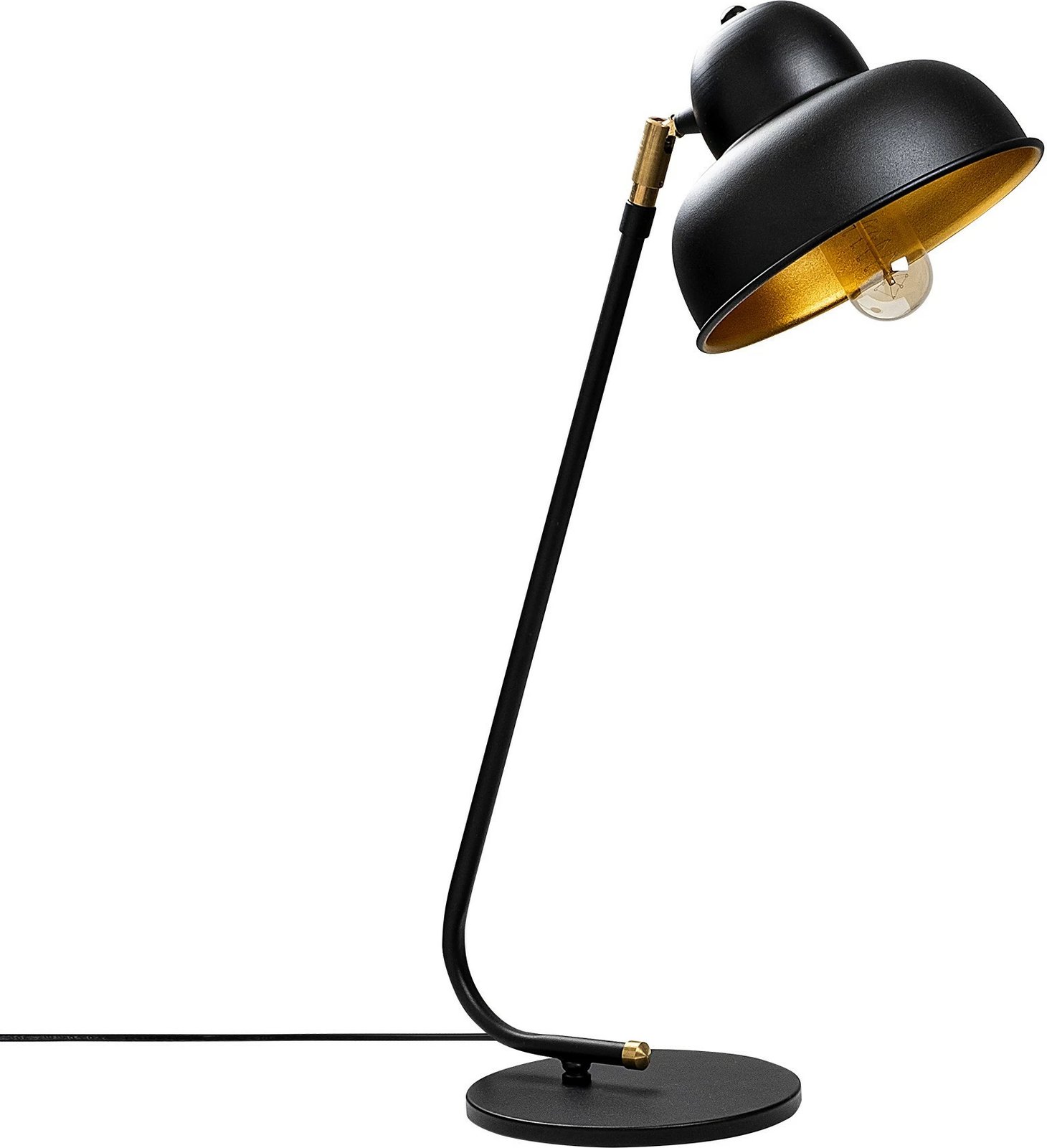 Llambë tavoline Opviq, Berceste, e zezë, 180BLACK-ML