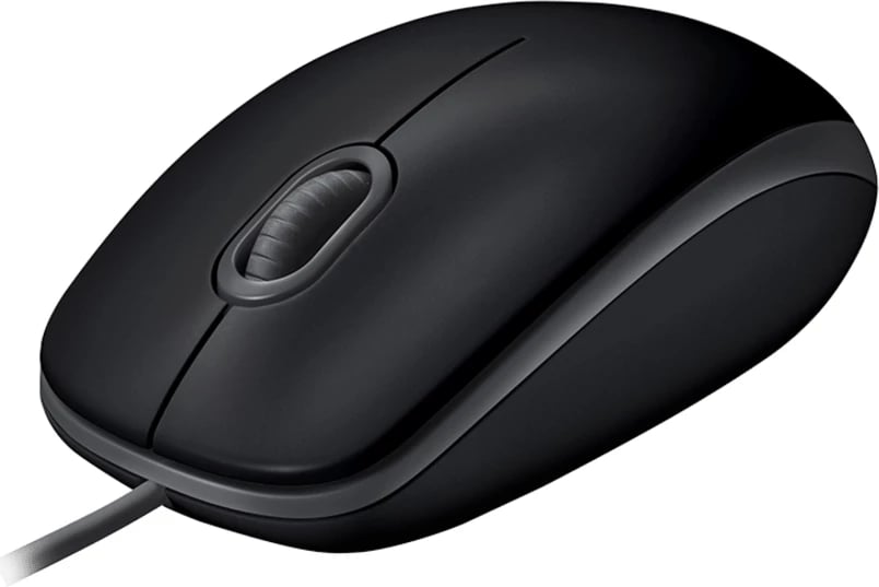 Maus Logitech B110 - USB, e zezë
