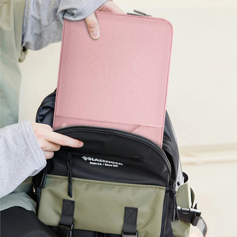 Mbështjellës laptopi Tech-Protect Sleeve, 13-14 inç, Rozë