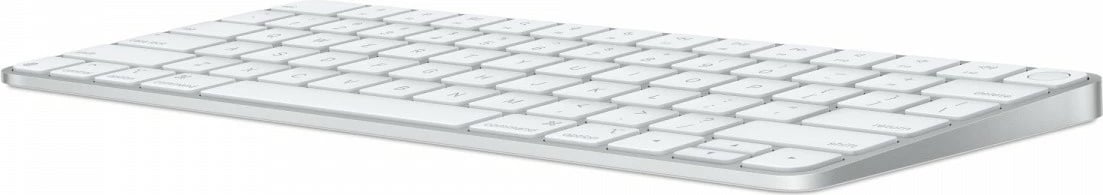 Tastierë Apple Magic Keyboard me Touch ID, Wireless, për Mac me Apple Silicon, Anglisht (USA), Argjend/Bardhë