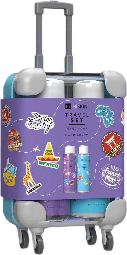 Set sapun për duar dhe krem për duar HiSkin për femra 2x75ml