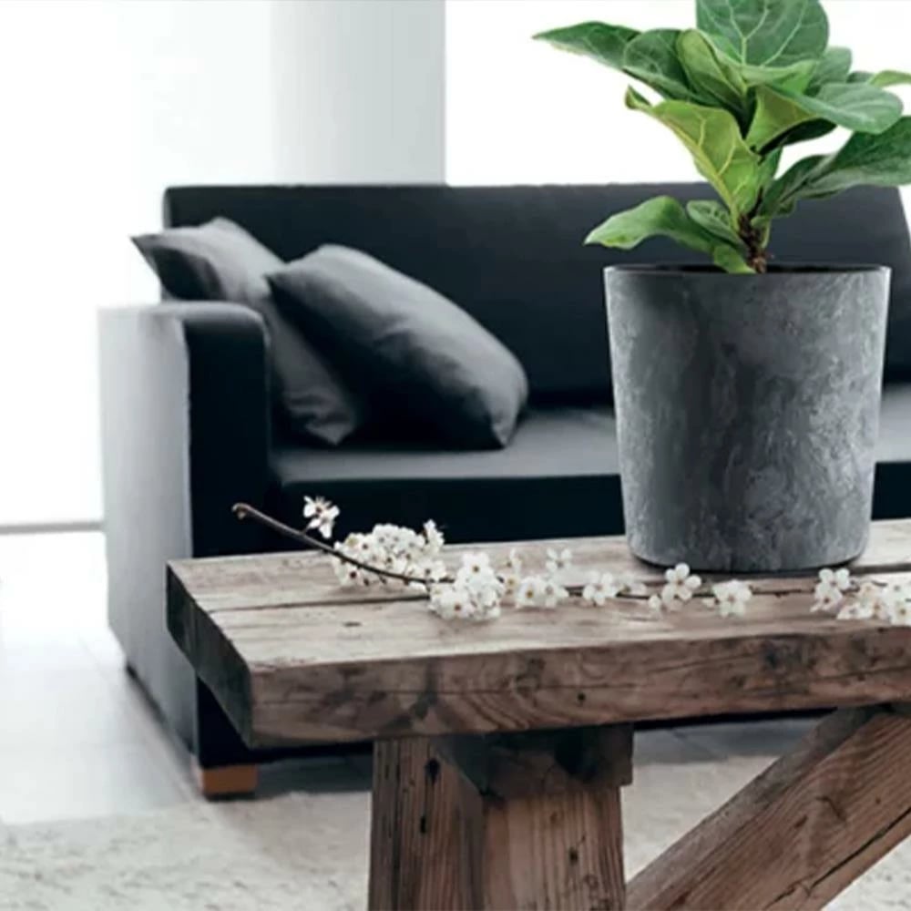 Saksia Urbi mocca NEXT Y29.5xΦ30cm, Gri