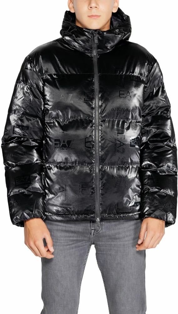 Jakne për meshkuj EA7 Emporio Armani, e zezë