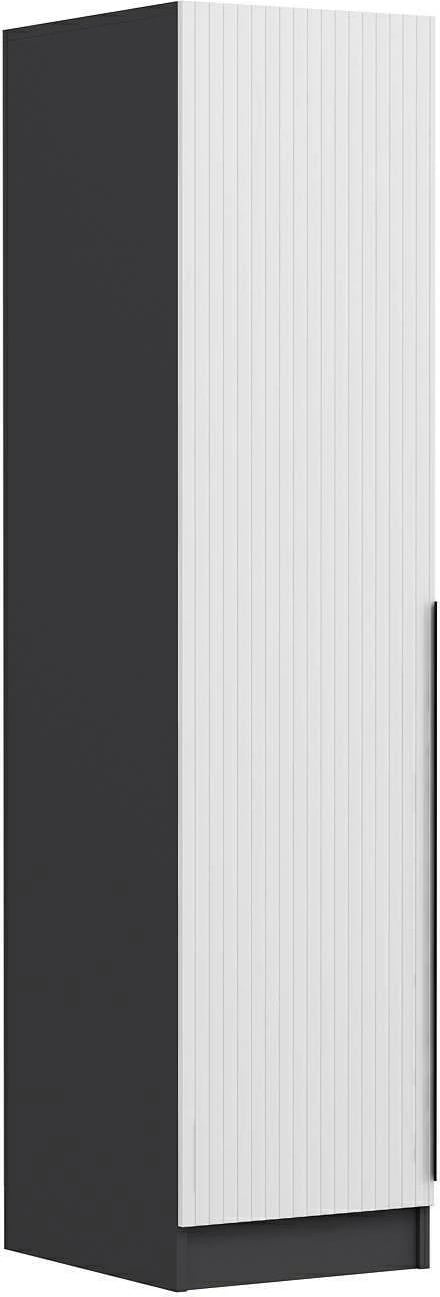 Dollap Skye Decor, Minar Kale - 8769, i bardhë dhe antracit, 45x52x210cm