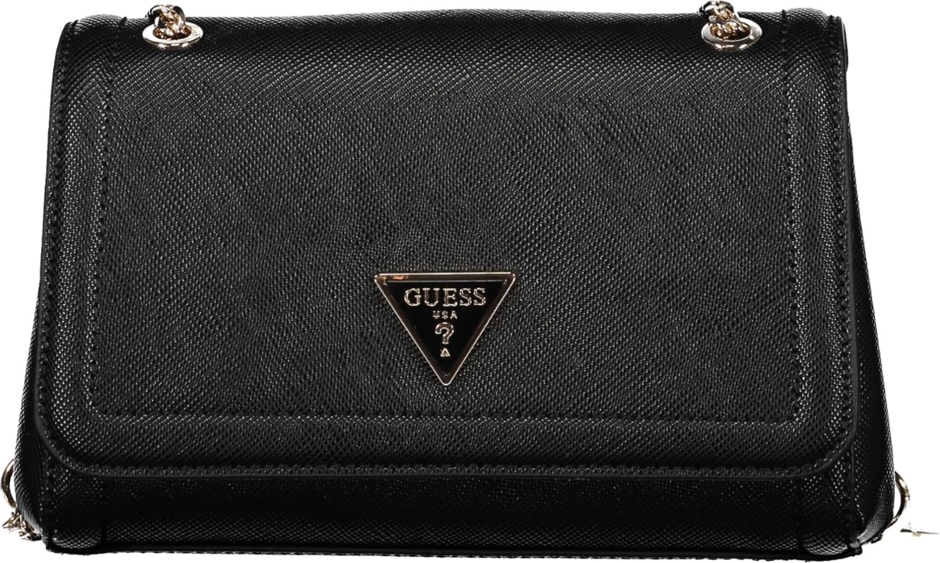 Çantë për femra GUESS JEANS NOELLE, e zezë