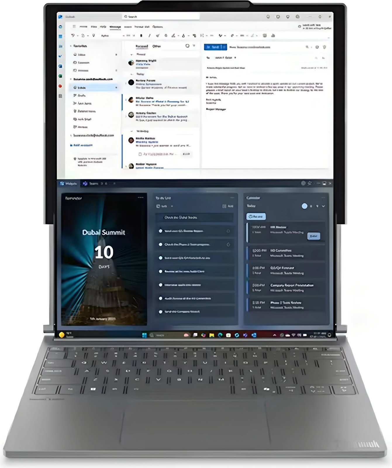 Kompjuter Lenovo ThinkBook Plus G6 Rollable, Ultra 7 258V, 32GB, 1TB SSD, 14.0" 2K, Luna Grey