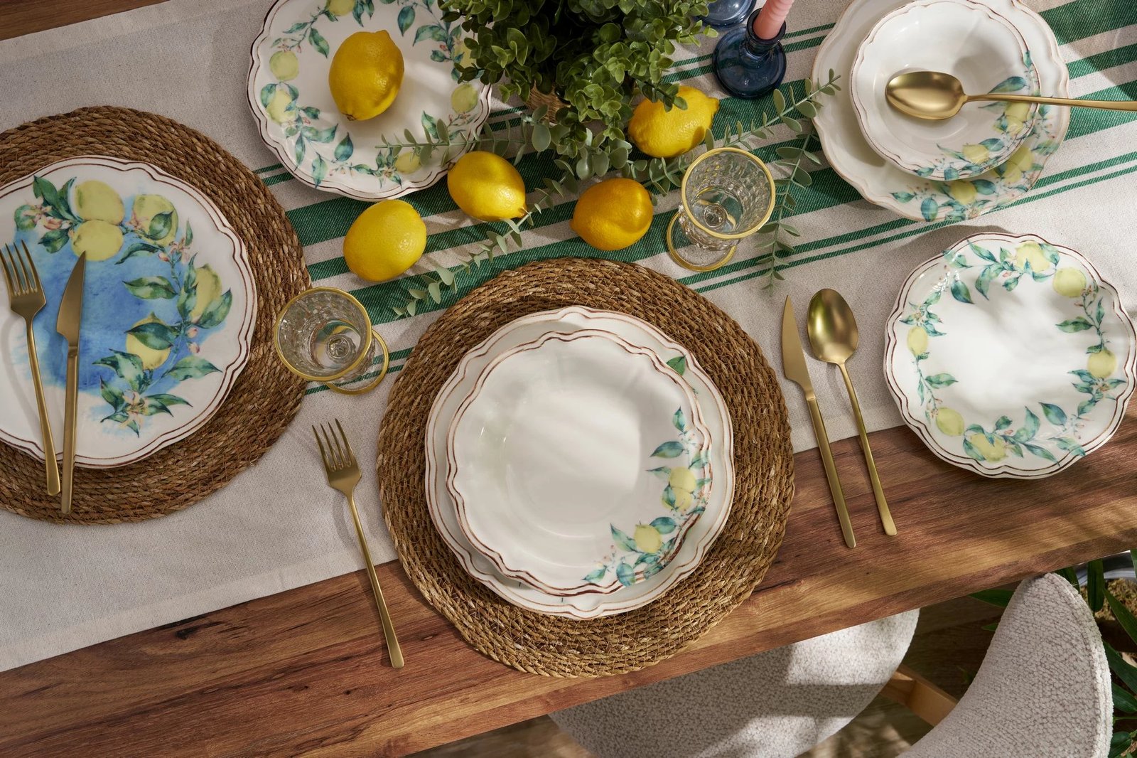 Set enësh për drekë (24 copë), Hermia Concept, Sunny Grove