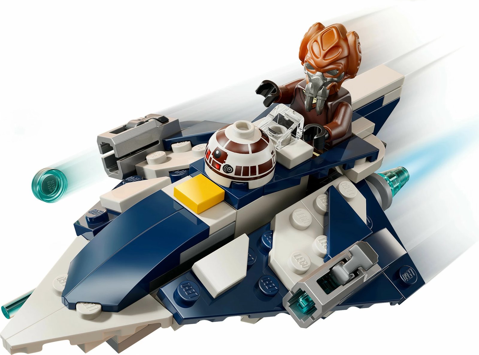 Set ndërtimi LEGO Star Wars 75400 Plo Koon’s Jedi Starfighter Microfighter, 89 pjesë, shumëngjyrësh