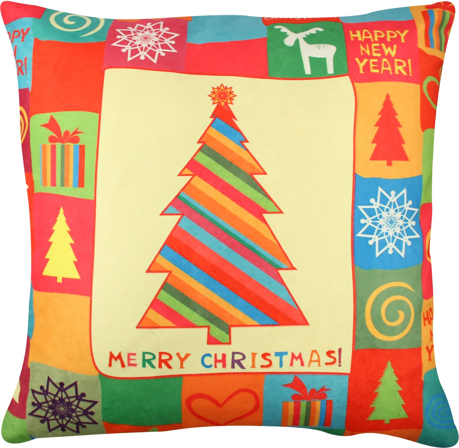 Jastëk dekorativ Evila Originals, shumëngjyrësh, A11926, 43x43cm