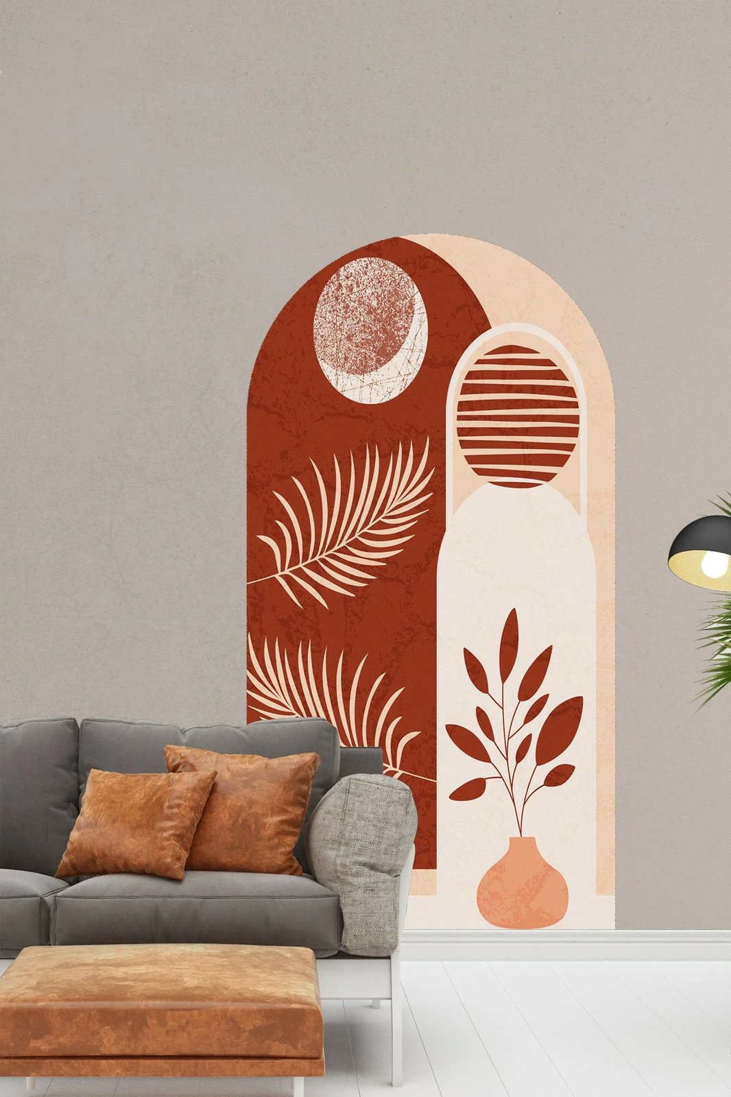 Sticker dekorativ për mur, Wallity, ERSYSTCKR13, shumëngjyrësh, 80x140cm