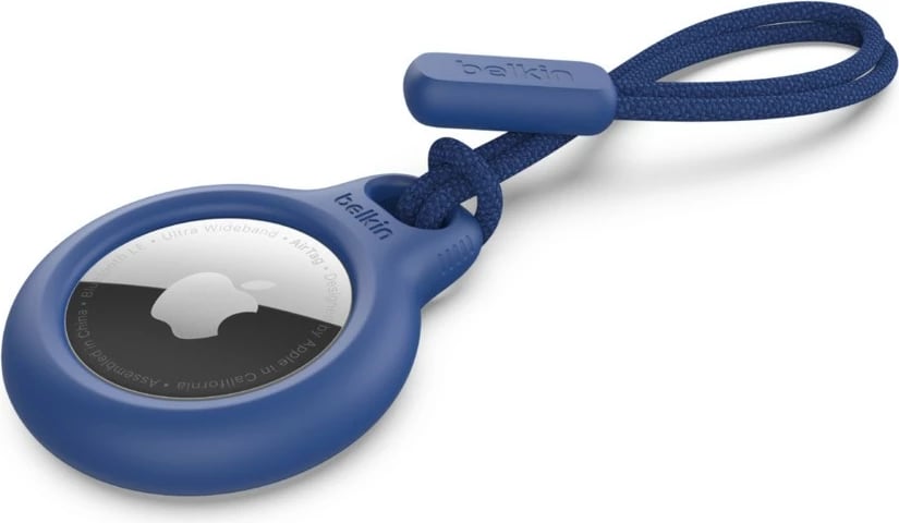 Mbajtëse me rrip Belkin për AirTag, Blue
