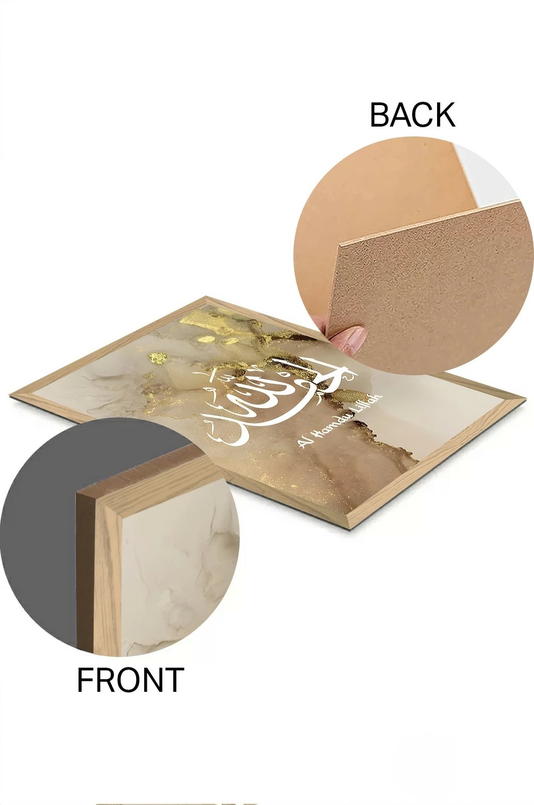 Set pikturash dekorative (3 copë), Wallity, Artsycllct1