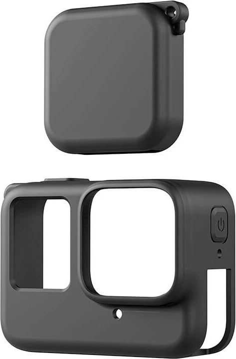 Mbështjellës silikoni Telesin S6-PTC-01 për Insta360 Ace Pro, me kapak lente, i zi Mbështjellës silikoni Telesin S6-PTC-01 për Insta360 Ace Pro, me kapak lente, i zi