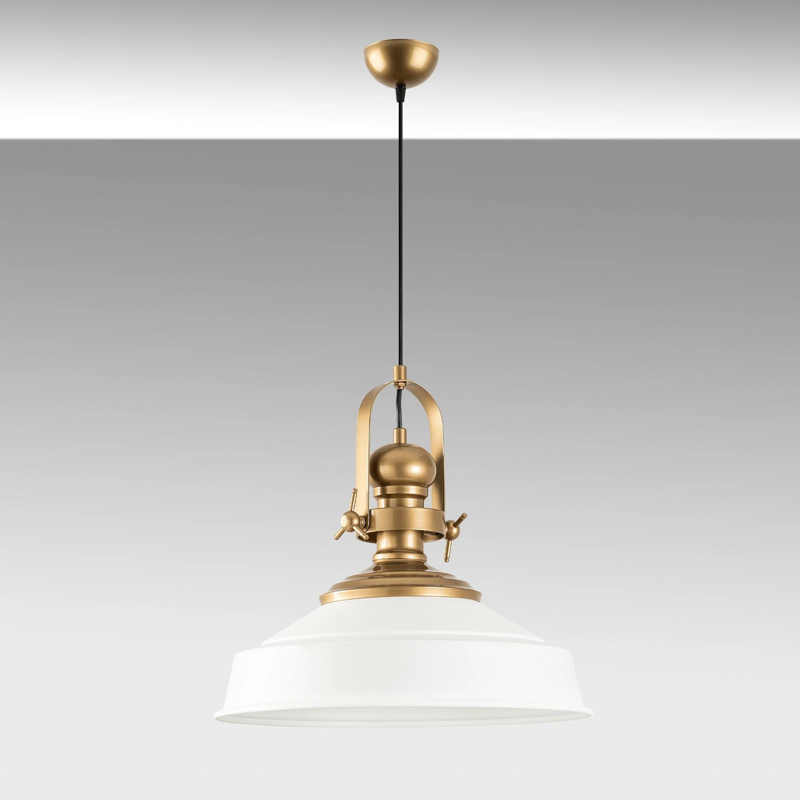 Llambë tavani Opviq, Craft - 13982, metalike, e bardhë